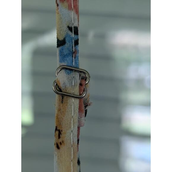 Pink Lilly Floral Summer Mini Dress Multicolor Sleeveless Casual Women's Size M - Picture 14 of 15